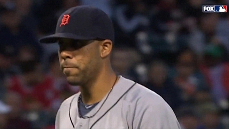 Detroit Tigers pitcher David Price, traded to the Toronto Blue Jays July 30, 2015