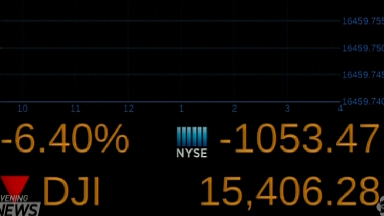 Markets plunge around the world