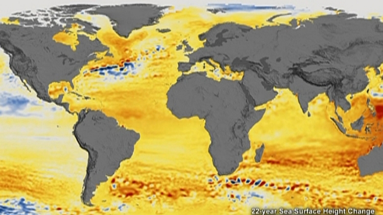 Rising sea levels