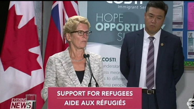 Canadian commitments for Syrian refugees