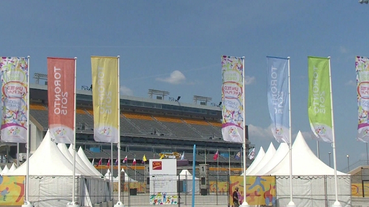 Archive image of Tim Hortons Field after the Pan Am games