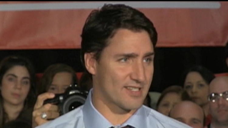 Prime Minister Justin Trudeau in Hamilton Tuesday