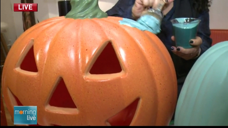 Lori is at Stonesoupology in Burlington to check out Halloween decorations and crafts