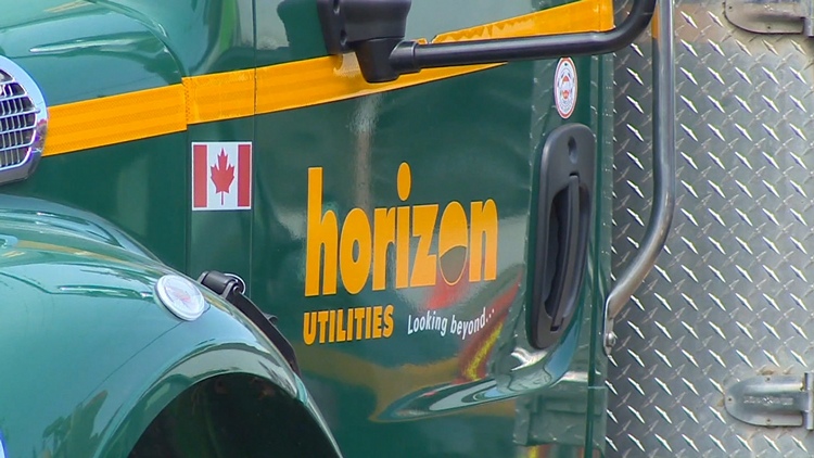 Archive image of a Horizon Utilities truck