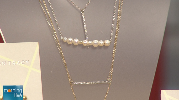 Bling from Erin Tracy jewellery; Morning Live, November 3, 2015