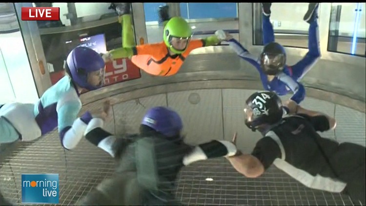 Lori DeAngelis takes a look at indoor skydiving at iFly Toronto Indoor Skydiving