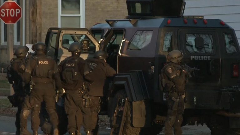 Brantford standoff ends