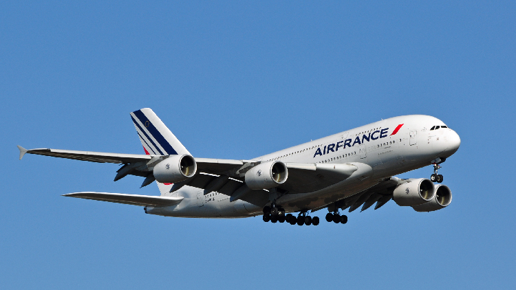 An Air France plane