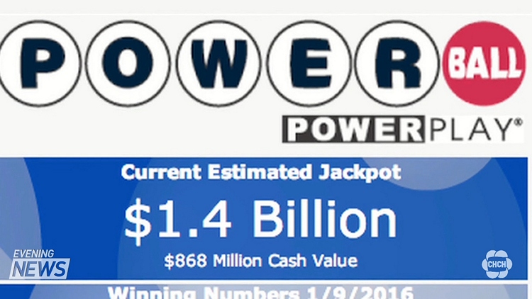 Powerball nears $2 billion Canadian