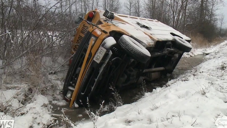 Winter storm wreaks havoc on the roads