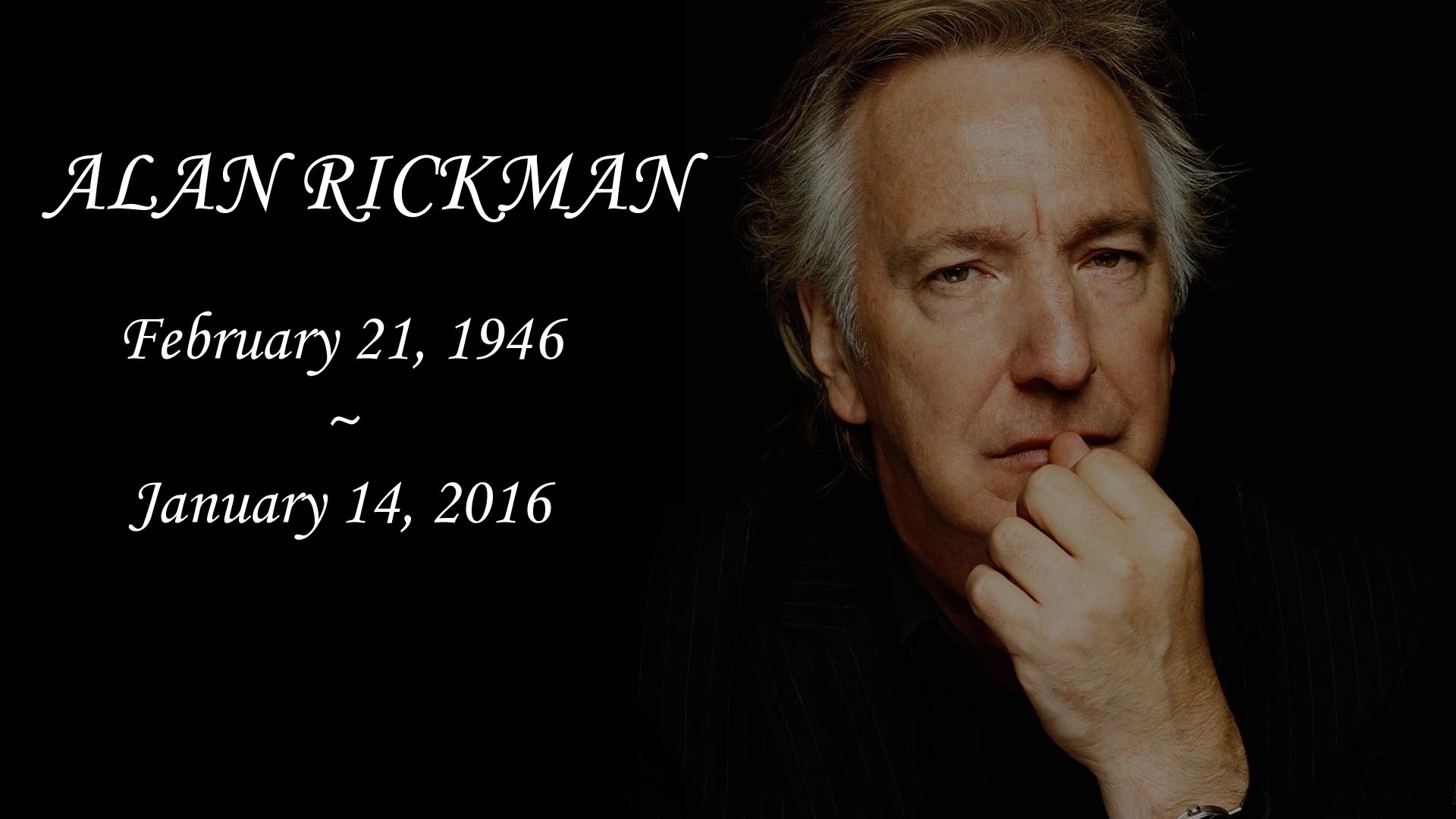 Actor Alan Rickman dies aged 69 