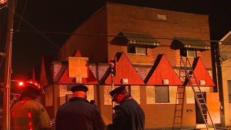 Fire at Hells Angels old clubhouse