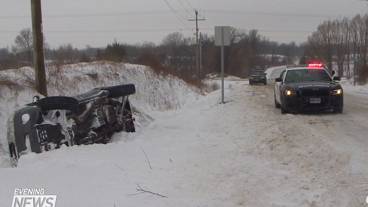 Lots of snow= lots of crashes