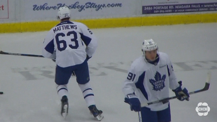 Leafs annual development camp showcases young talent