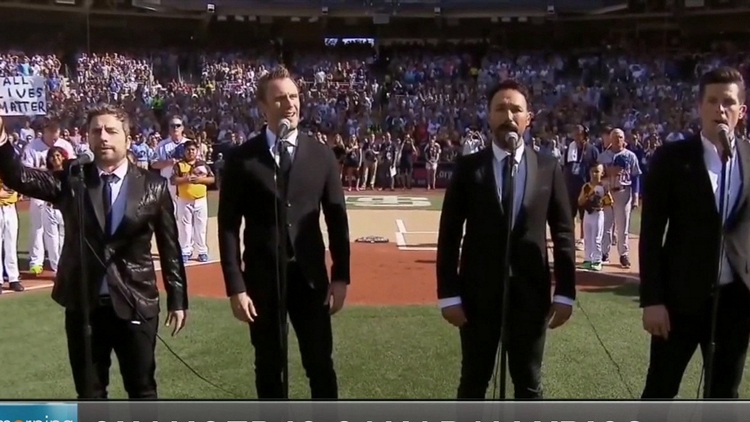 The Tenors “deeply sorry” for anthem change at MLB All-Star game