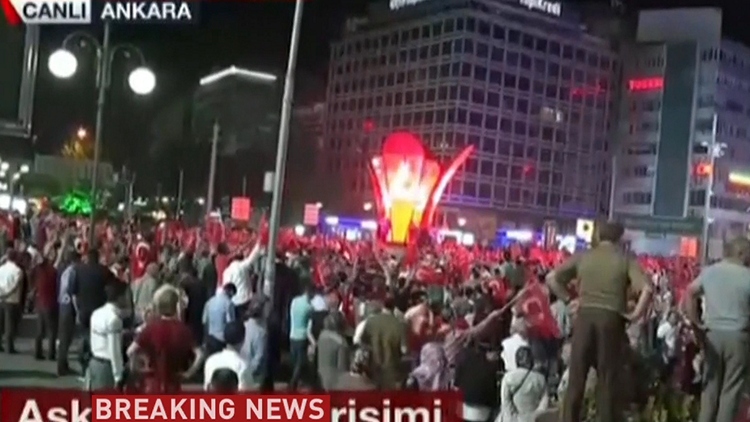 Military Coup Underway in Turkey