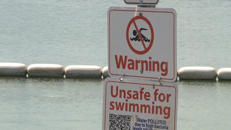 Pier 4 Beach closed