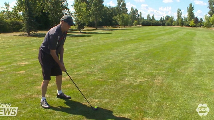 Golfing for the visually impaired