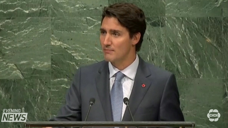 Justin Trudeau makes his United Nations debut