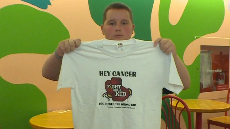 Fighting cancer one t-shirt at a time