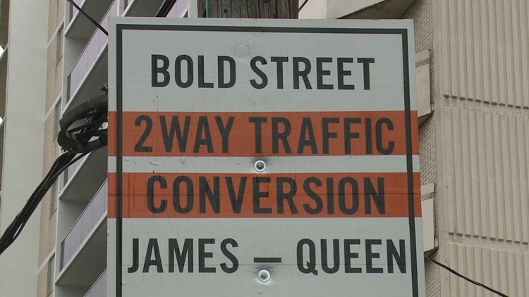 Bold & Duke Streets now two way