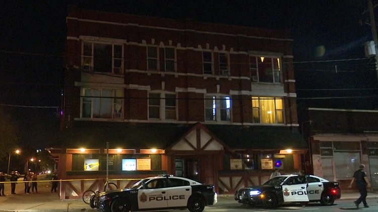 Police investigate overnight stabbing outside Sam’s Restaurant and Tavern