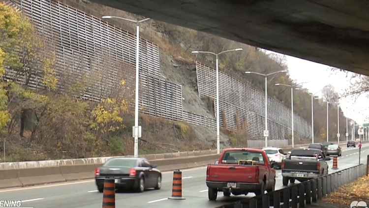 Northbound lanes of the Claremont Access closed for emergency repairs