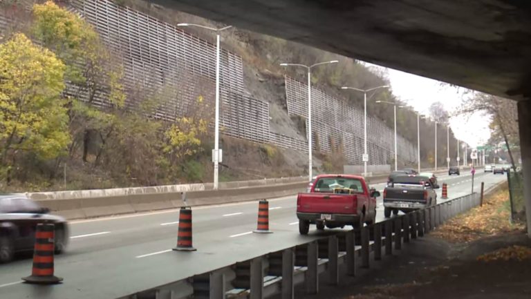 Northbound lanes on Claremont access remain closed for urgent repairs