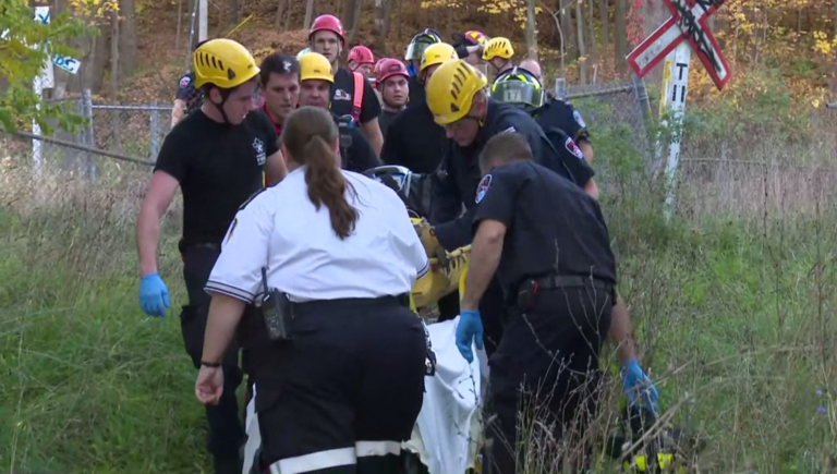 Man rescued after falling 30 metres at Devil’s Punch Bowl