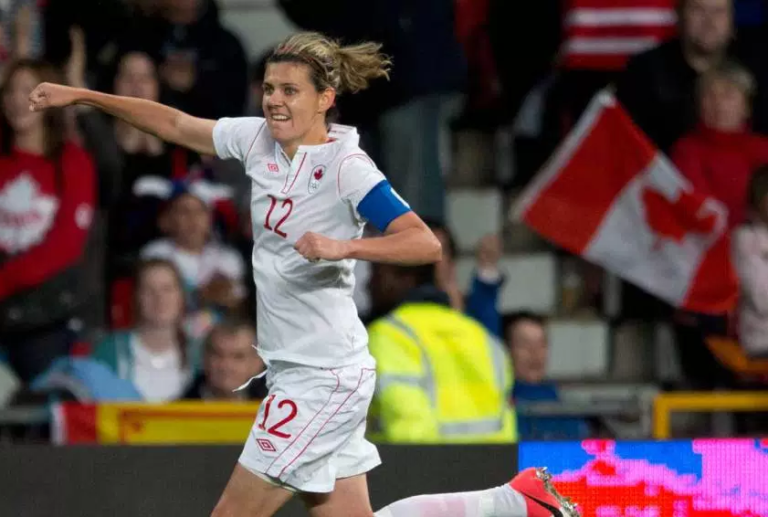 Canadian soccer star Christine Sinclair up for FIFA player of the year