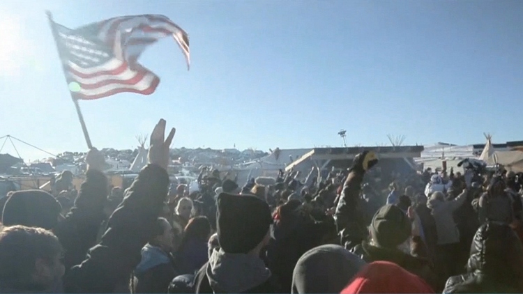 Victory for Standing Rock protestors, as pipeline easement denied