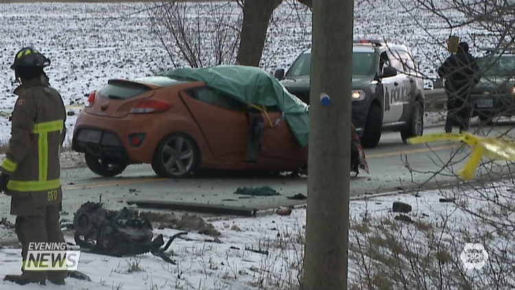 Two people killed in a head on crash on Woolverton Road