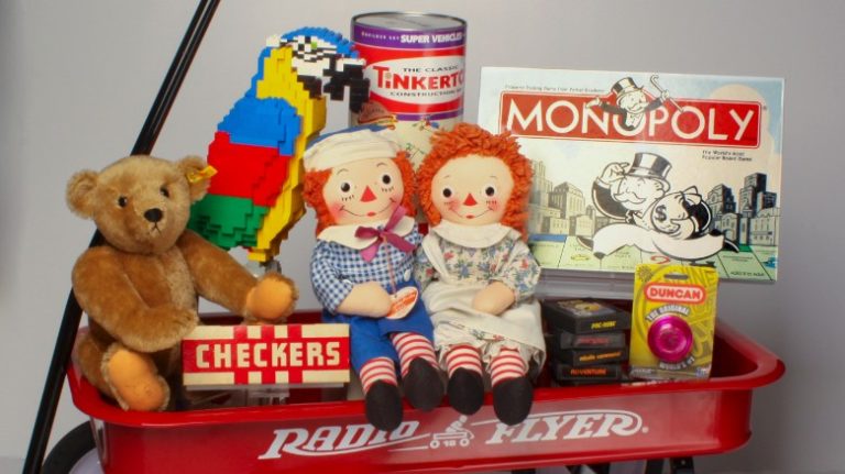 Popular Christmas toys through the decades