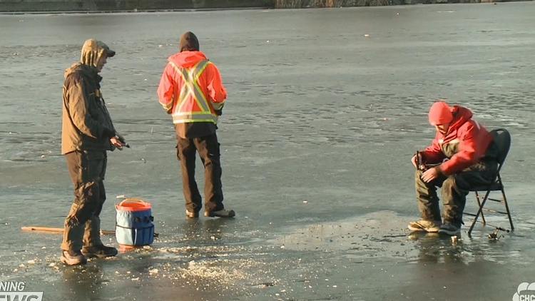 Hamilton Police warning people to stay off ice