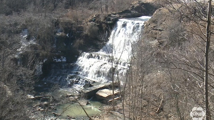 What these mild temperatures are doing to Hamilton’s waterfalls