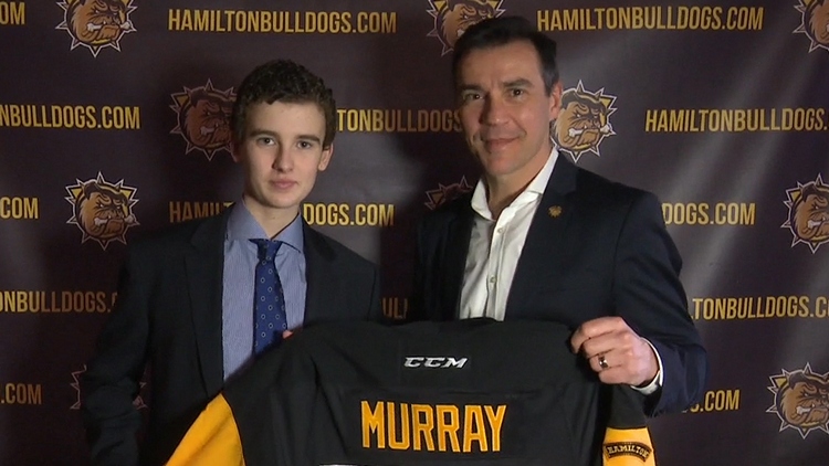 Hamilton Bulldogs sign Cancer survivor Murray