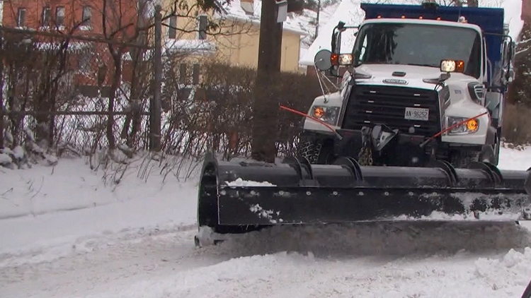 Hamilton snow cleanup