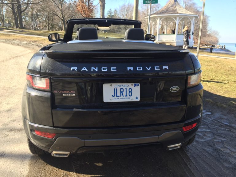 2017 Range Rover Evoque Convertible