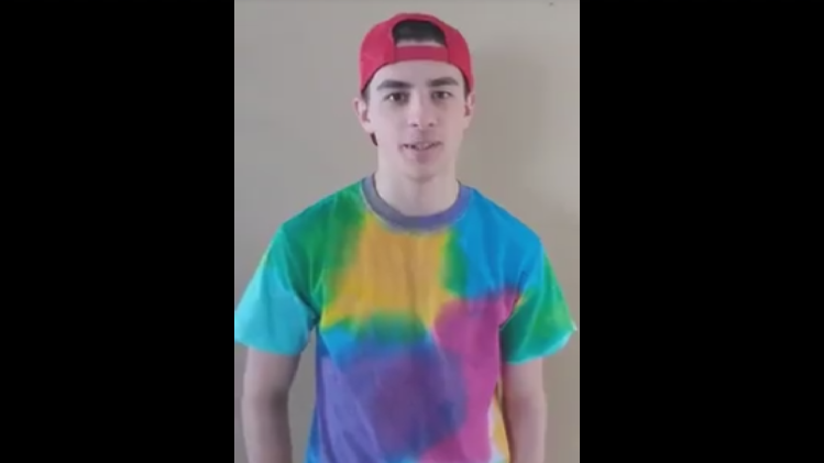 Hamilton student wears rainbow shirt to take stand against homophobia