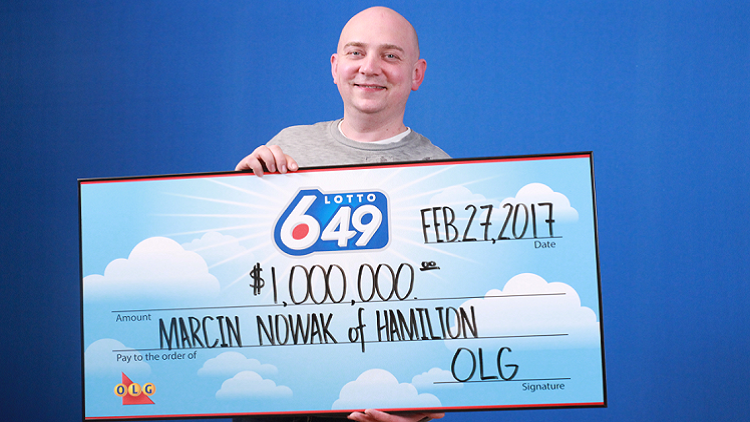 Hamilton man wins $1 million on LOTTO 6/49