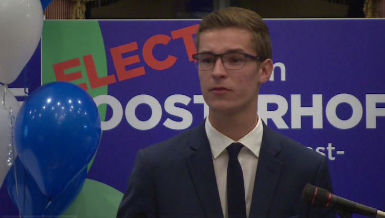 Sam Oosterhoff, 19, beats challenger again in nomination battle