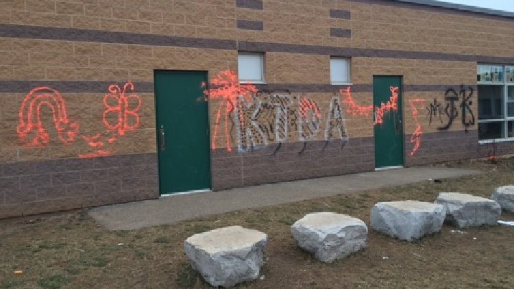 Police investigate rash of vandalism at Beamsville school