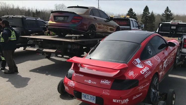 OPP impounds stunt driving exotic cars