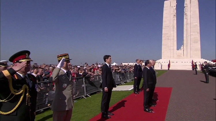 Canadian National Vimy Memorial highlights