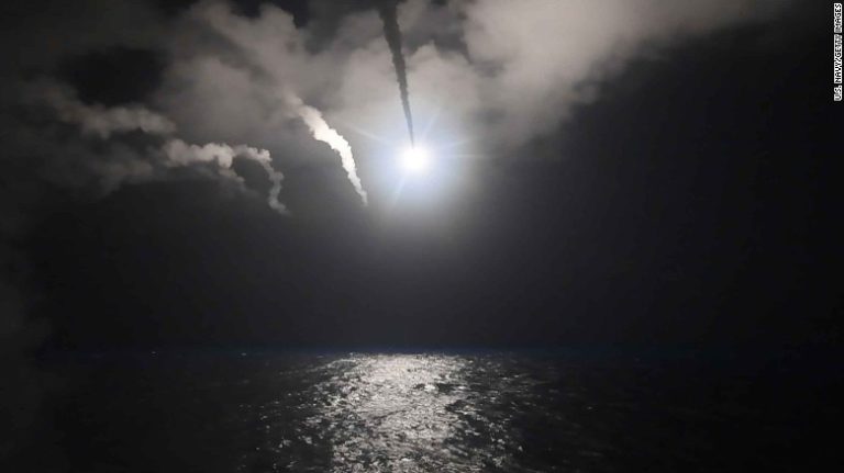 Trump orders military strike against Syria