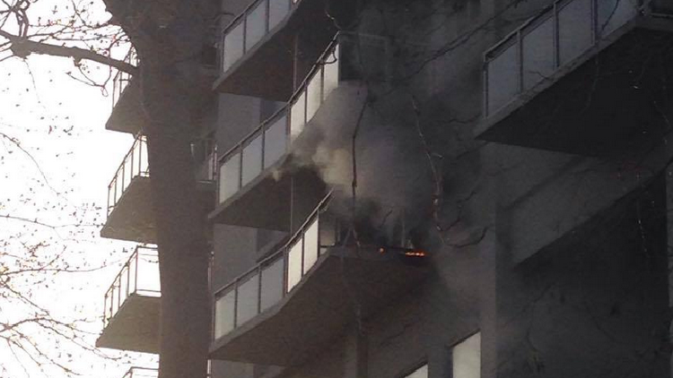 Hamilton apartment building fire causes $60,000 in damages