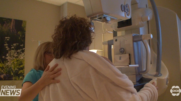 How patients are being put at ease at a newly decorated mammogram lab