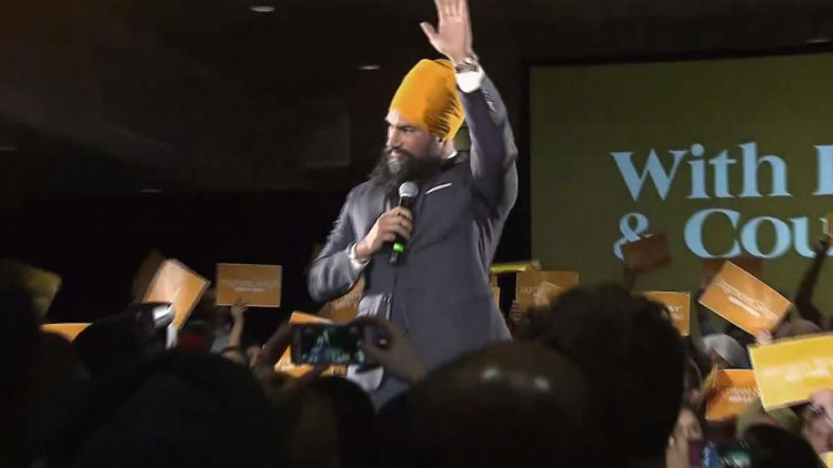 Ontario MPP Jagmeet Singh launches bid for federal NDP leadership