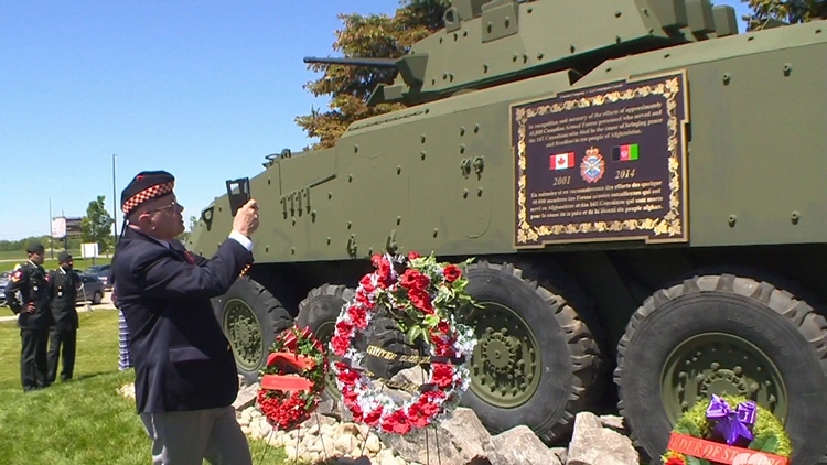 Canadian Warplane Heritage Museum unveils Afghanistan War memorial