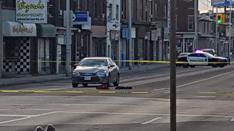 Man in serious condition after being hit by car in Hamilton